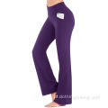 Workout Bootleg-broek met hoge taille voor dames